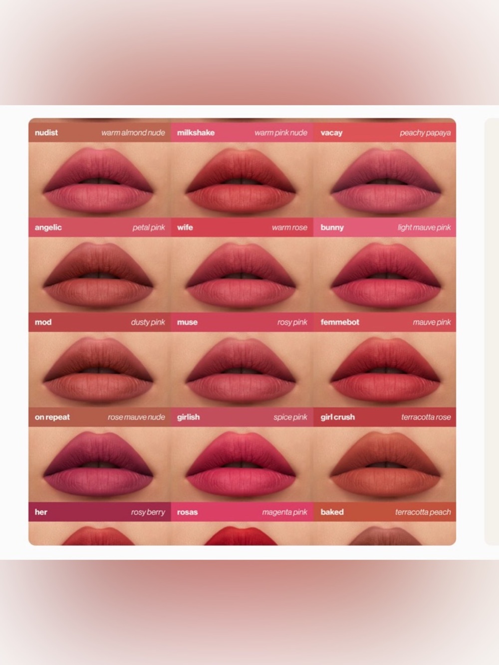 NIB Sunnies Face Fluffmatte [Weightless Modern Matte Lipstick] in MOD - Picture 2 of 4